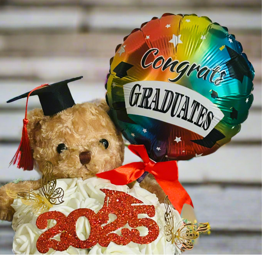 Upgrade Grad Cap + Balloon + Bear Add-on