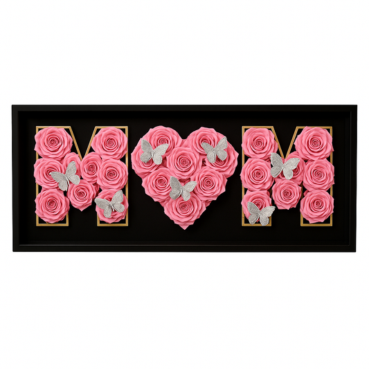 Gift Custom Flower Box | Mom Bouquet Gift Box
