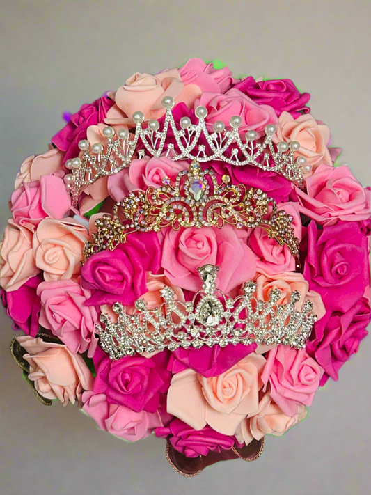 Upgrade Metal Tiara w/ Stones | Add-on